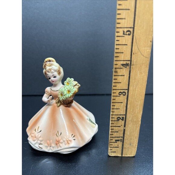 VINTAGE JOSEF ORIGINALS November Topaz BIRTHDAY FIGURINE - Picture 6 of 6